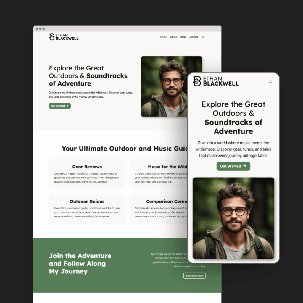 JP Themes Personal Brand Mockup