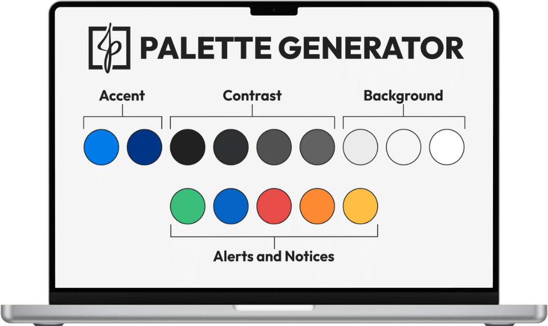JP Palette Generator Laptop Mockup (Light)
