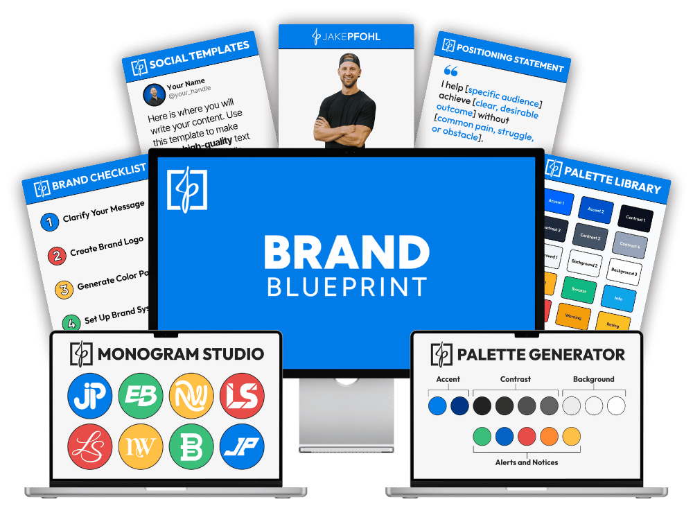 JP Personal Brand Kit Mockup